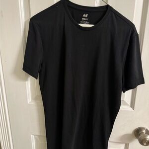 H&M Black Men's T-Shirt